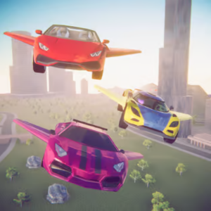 Flying Car Simulator - Car Games Anywhere